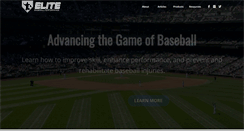 Desktop Screenshot of elitebaseballperformance.com